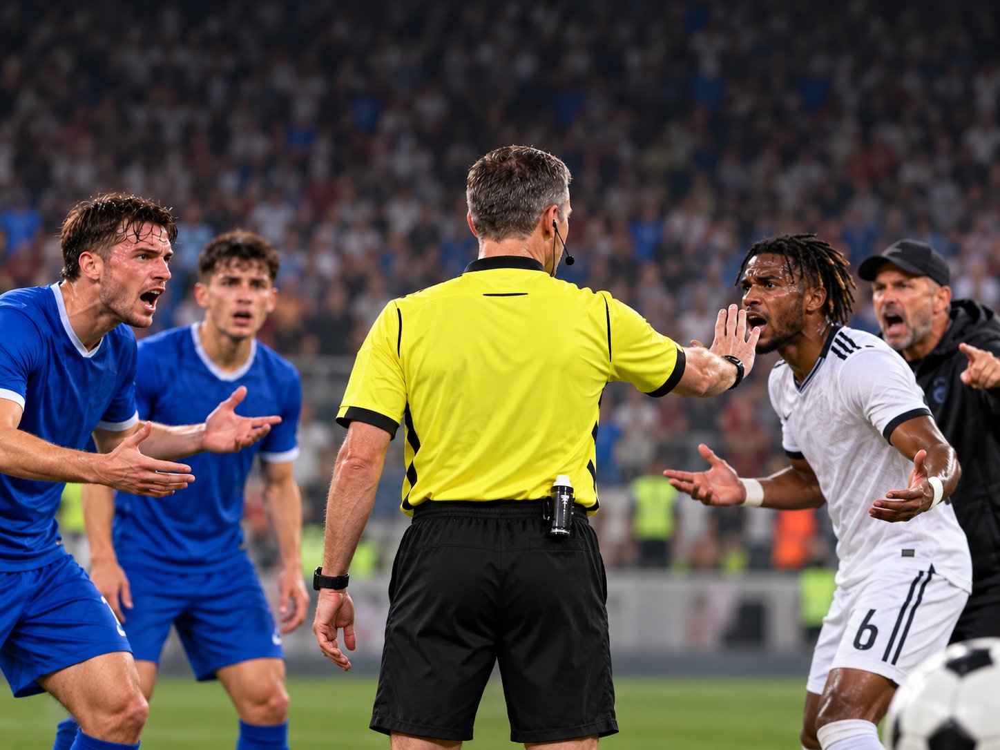 Referee Confrontation