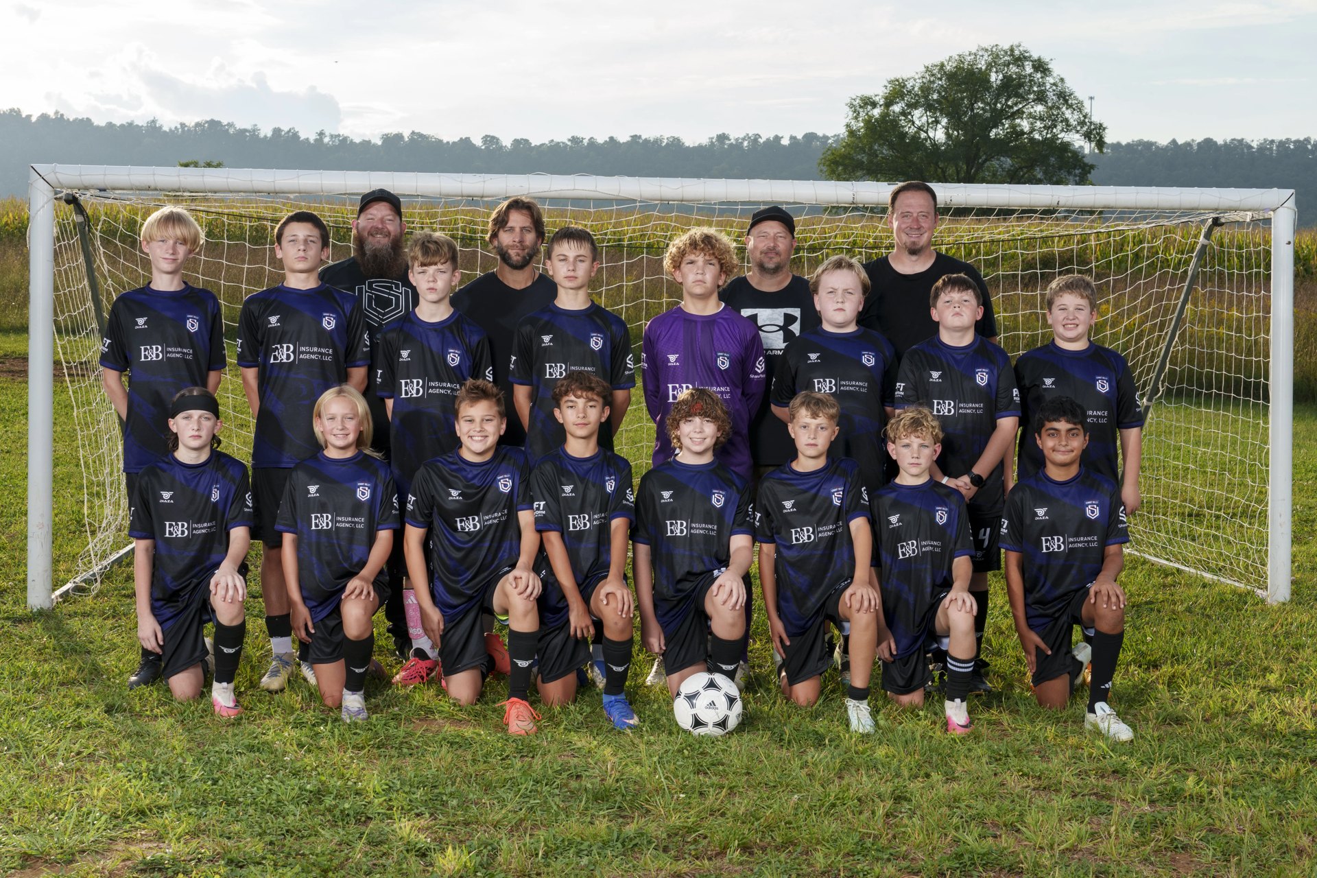 Peak U13 team photo