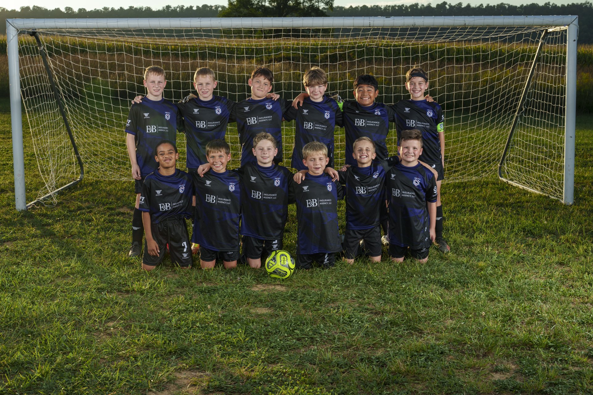 Rising Wolves U10 team photo