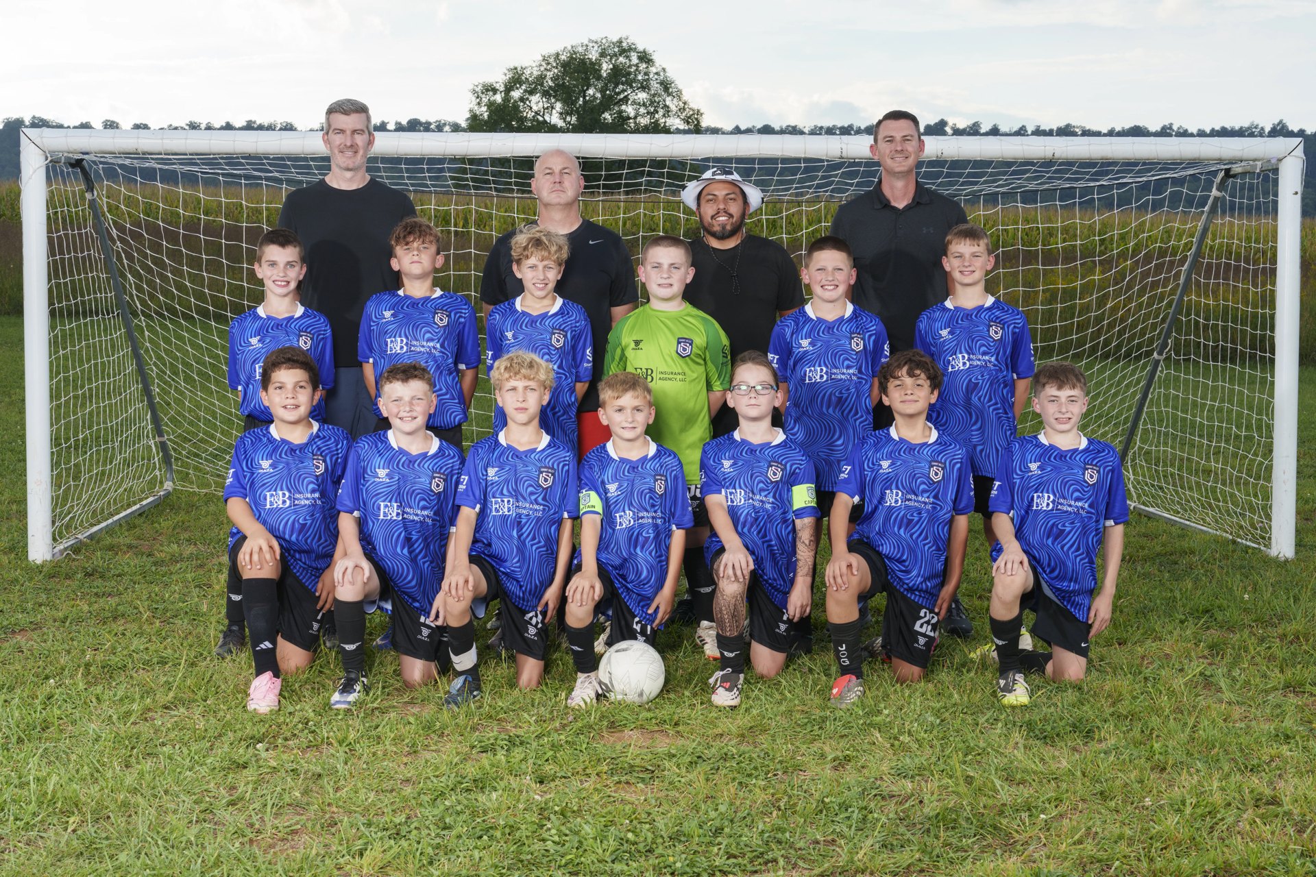 Sabre Wolves U11 team photo