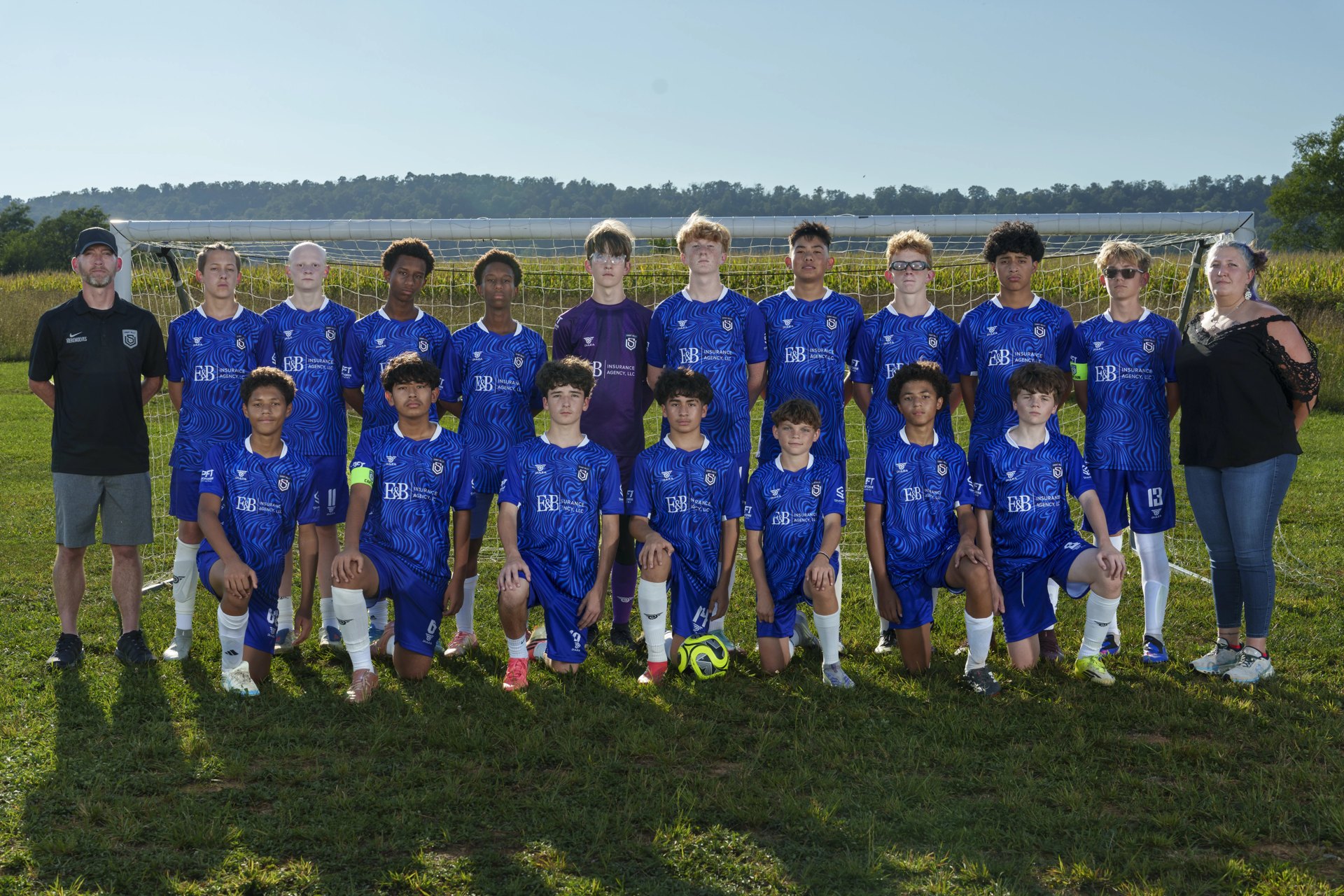 Werewolves U15 team photo